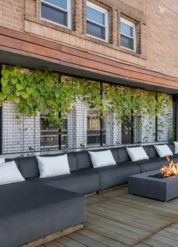 Outdoor living renovation in Rittenhouse